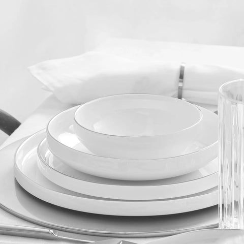 Karaca Satürn Streamline 59-teiliges Tafelservice- Set für 12 Personen