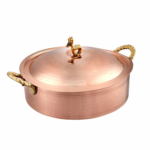 Karaca Alacahoyuk Kupfer Reistopf 18 cm
