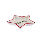 Karaca New Year Hoho Yıldız Tabak 23 cm