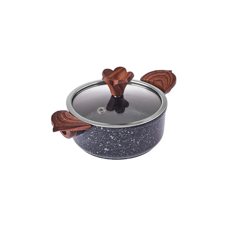 Karaca Mini-Kocher Schwarz Topf 12 cm