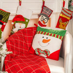 Karaca Home Snowman Decorative Pillow