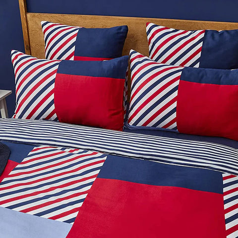 Nautica Morris Duvet Cover Set, 135x200+80x80 Cm
