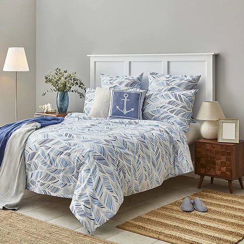 Nautica Wave Bettbezug-Set, 135 × 200 cm