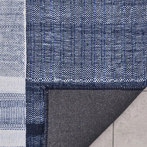 Kaşmir Halı Dekoratif Art Trend Deep Blue Teppich 80 x 300