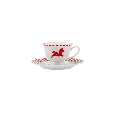 Karaca Circus Kaffeetasse Set für 2 Personen 90 ml