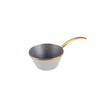 Karaca Troy Conic Sauce Bowl White 14 cm