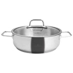 Karaca Galaxy 30 cm 6.0 lt Steel Wide-Bodied Saucepan For Aubergine Dishes