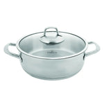 Karaca Bianca 304 Stainless Steel Wide Stew Pot 26 cm
