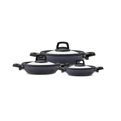 Karaca BioDiamond Antibakteriell Powerful 6 Teile Bratpfanne Set