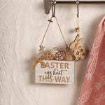Karaca Ostern diese Weise dekorative Holz 15cmx15cm