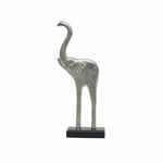 Karaca Home Morrocan Elephant Figure Silver 15.5x6.5x39 cm