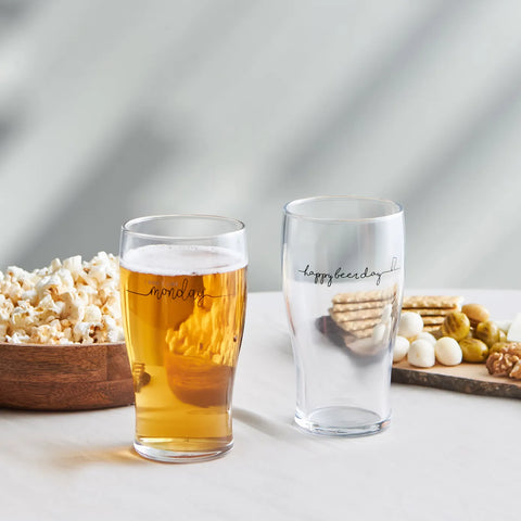  Eloy Bierglas-Set 2 Stück, 454 ml 