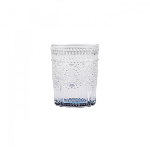 Karaca Sonnenblume Wasserglas, Blau