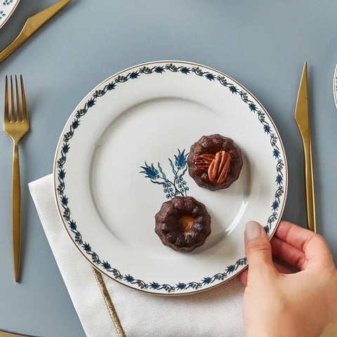 Karaca İznik Dessert-Set für 6 Personen, 18 teilig