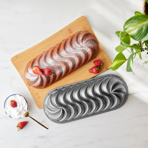 Karaca Cake Pro Vera Cast Tortenform, Anthrazit, 35 cm