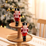 Karaca New Year Nutcracker Christmas Tree Decoration Set, 2 Pieces