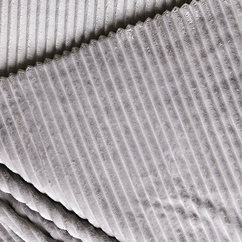 Karaca Ruby Stripe Wellsoft Doppel Decke, Grau