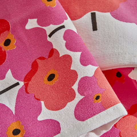 Karaca Home Roxie Küchentuch, 2 Teilig, 100% Baumwolle, Rosa