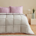 Karaca Elie Double Comforter Set, Green, 200x200, 50x70 cm