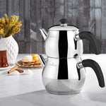 Karaca Layla Black Teapot Set