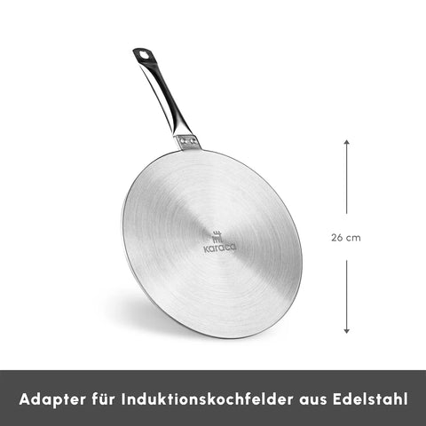 Karaca Induktions Sockel aus Stahl, 26 cm