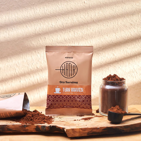 Karaca Hatır Mittlerer Gerösteter Türkischer Kaffee mit Viel Schaum 100 g