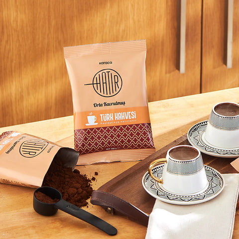 Karaca Hatır Mittlerer Gerösteter Türkischer Kaffee mit Viel Schaum 100 g
