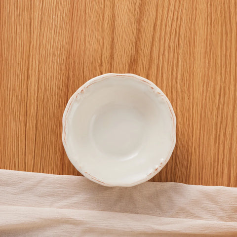 Karaca Elizabeth Ecru Snac Schale, 12 cm