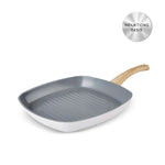 Karaca Swiss Crystal 28 cm İndüksiyonlu Grill Tava, Creamy