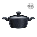 Karaca Bio Diamond Induction Based 24 cm 4 Lt Pot with Antibacterial Handles
