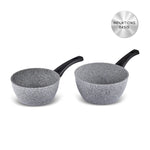 Karaca Gris Biogranit Induction Milk Pot Set, 2 Piece