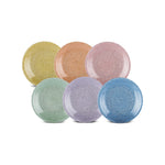 Karaca Cotton Colored Silvery 6 Kişilik Tatlı Seti, 6 Parça