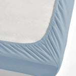Nautica Jersey Fitted Sheet, Blue, 100x200cm