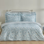 Karaca Home Daisy 100% Cotton Double Duvet Cover Set, Mint