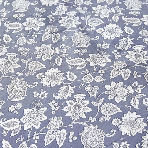 Karaca Home Celerina Blau 100% Baumwolle Einzel Bettbezug Set