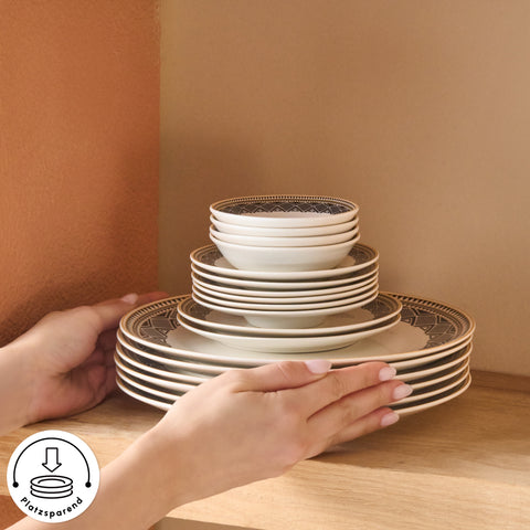 Karaca Globe 26-Piece 6-Person Breakfast Set