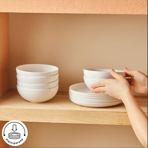 Karaca Streamline Remi 24-teiliges Tafelservice für 6 Personen