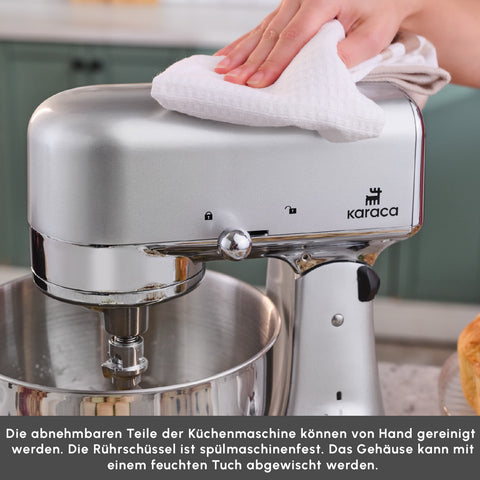 Karaca Ironmax Cast Iron Stand Mixer Gray