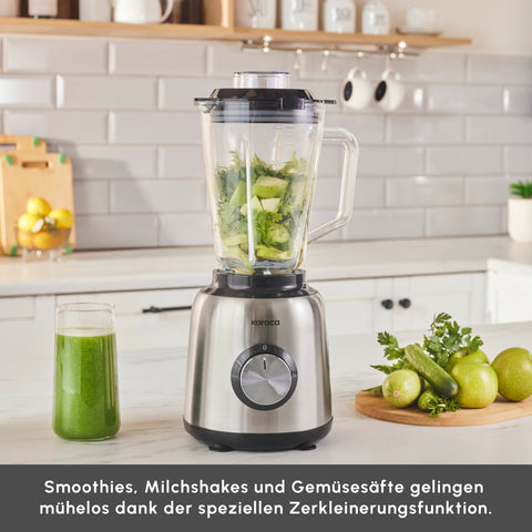 Karaca Inox 1.5 Lt Cam Hazneli Inox Smoothie Blender