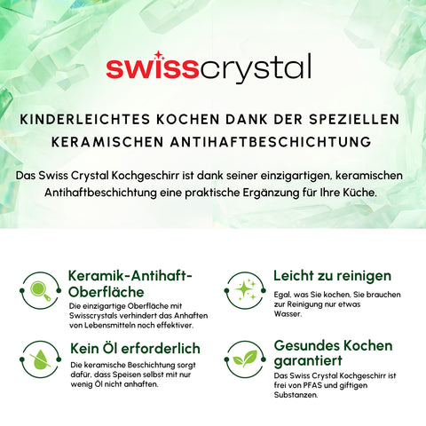 Karaca Swiss Crystal Almond Cream Pfannkuchen Pfanne 25 Cm