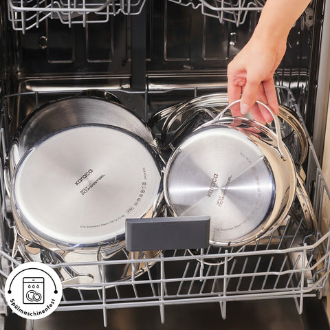 Karaca 3 Ply Culinara 8 Teilig Kochgeschirr Set