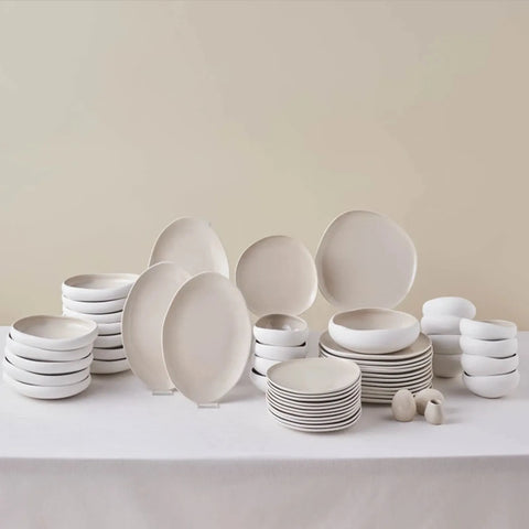 Karaca Earth Collection Cupid 55-teiliges 12-Personen-Geschirrset