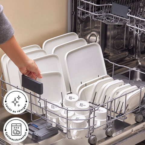 Karaca Stream Pure Cubique 35-Teiliges 6-Personen Frühstücksset Quadrat
