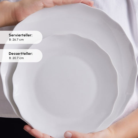 Karaca Rafaela 53-Piece 12-Person Dinner Set