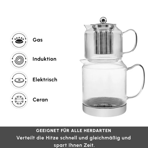 Karaca Kelly XL Glass Teapot