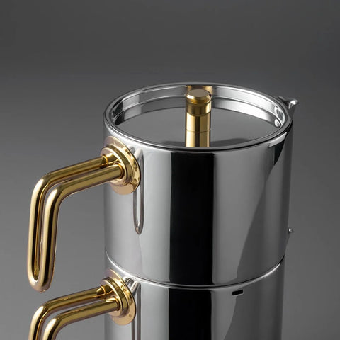 Jumbo Metalix Titanium Gold Çaydanlık Seti