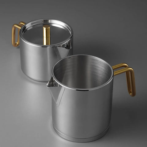 Jumbo Metalix Titanium Gold Teekannenset