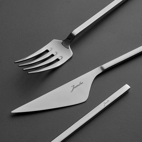 Jumbo 9100 84-Piece Cutlery Set for 12 People with Box
