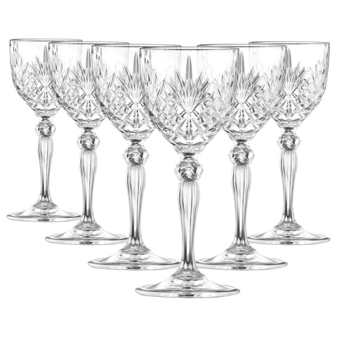RCR Melodia Goblet Nick &amp; Nora 140 ml Set 6 Adet
 