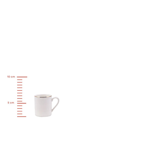 Karaca Elda 12 Piece Coffee Cup Set for 6 Person